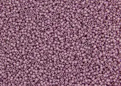 Rokajlové korálky - Round 11/0 : Opaque-Lustered Pale Mauve  TR-11-127